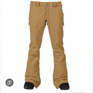 Burton Women’s Skyline Dryride Snowboarding Ski Pants Tan Size XL NWT